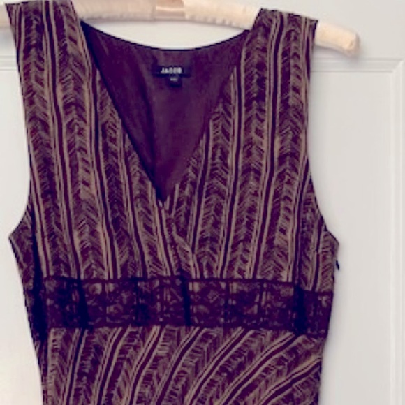 Jacob Brown pattern dress - Picture 2 of 7